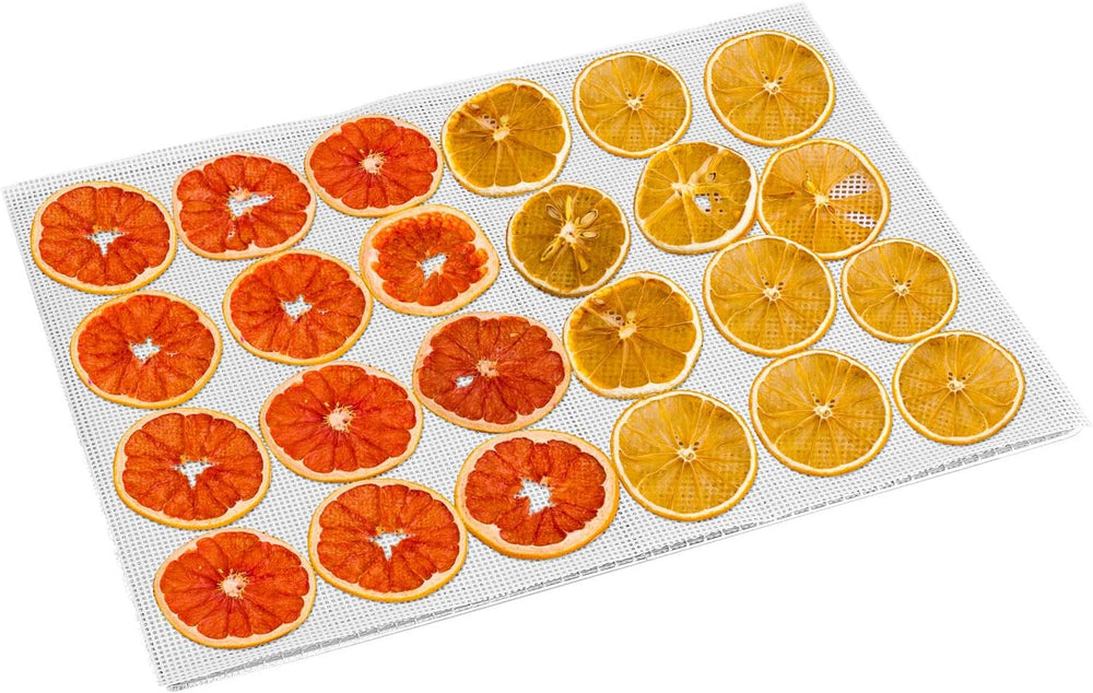 Kwasyo Food Dehydrator Stainless Steel 8 Trays Temperature Regulator 30-90°C 24H Timer Function BPA Free Dehydrator for Fruit, Meat, Vegetables