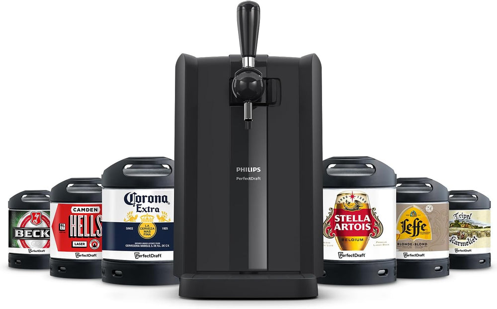 Philips PerfectDraft Home Beer Pump, 6L, Cool Beer at 3 Degrees for 30 Days with LED Indicators (HD3760/90)