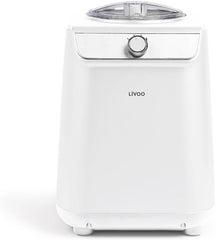 Livoo - Turbine à glace DOP223-1.2L, 135W, Glace réalisée en 60 minutes, Capacité 1,2L