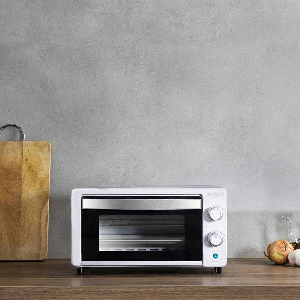 Cecotec Bake&Toast 4600 Black Gyro Countertop Oven, 46 L, 2000 W, 12 Combinable Heating Functions, Includes Rotating Spindle, Crumb Catcher Tray.